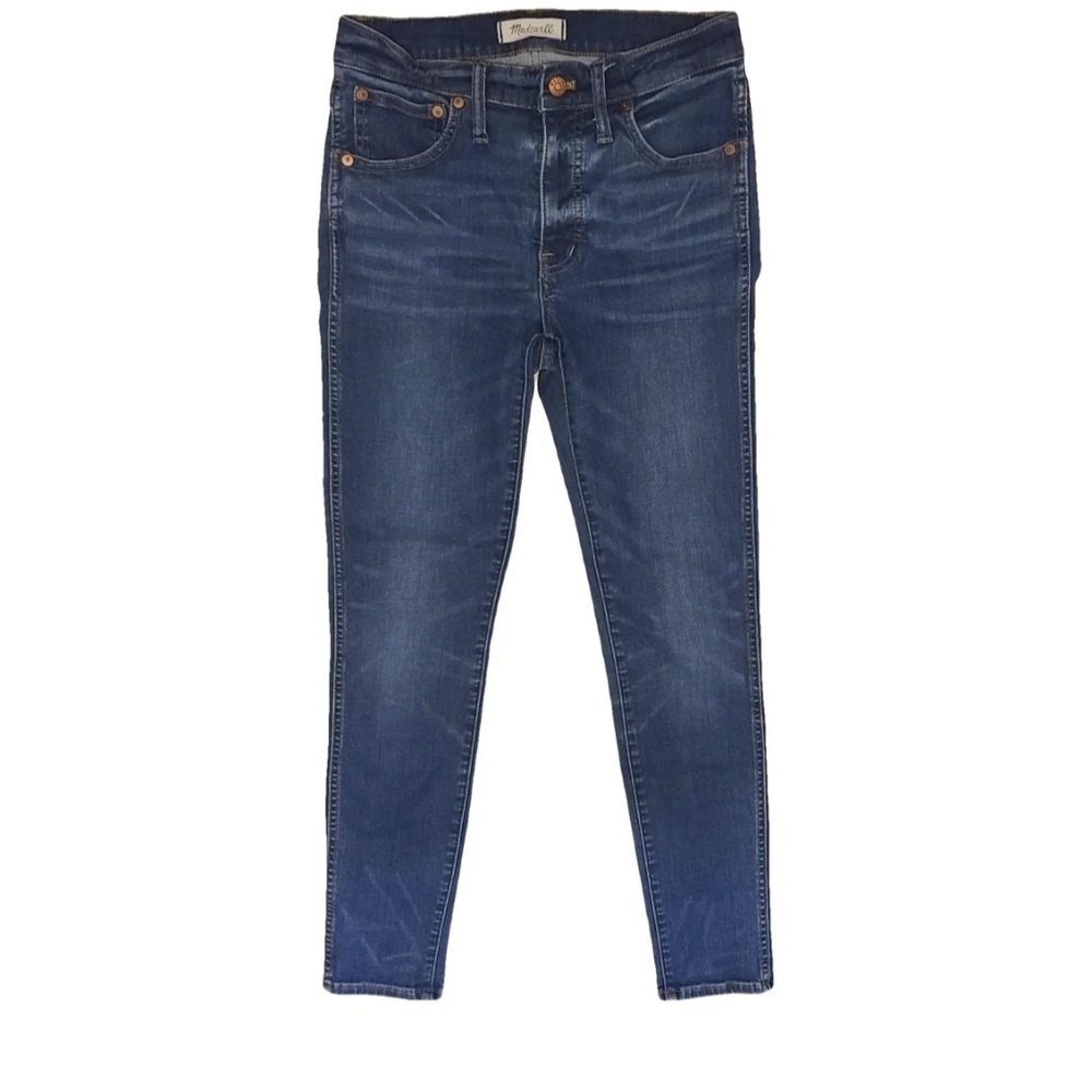 Madewell 9" High Rise Skinny Jeans Classic Fit Medium Wash Womens Size 27